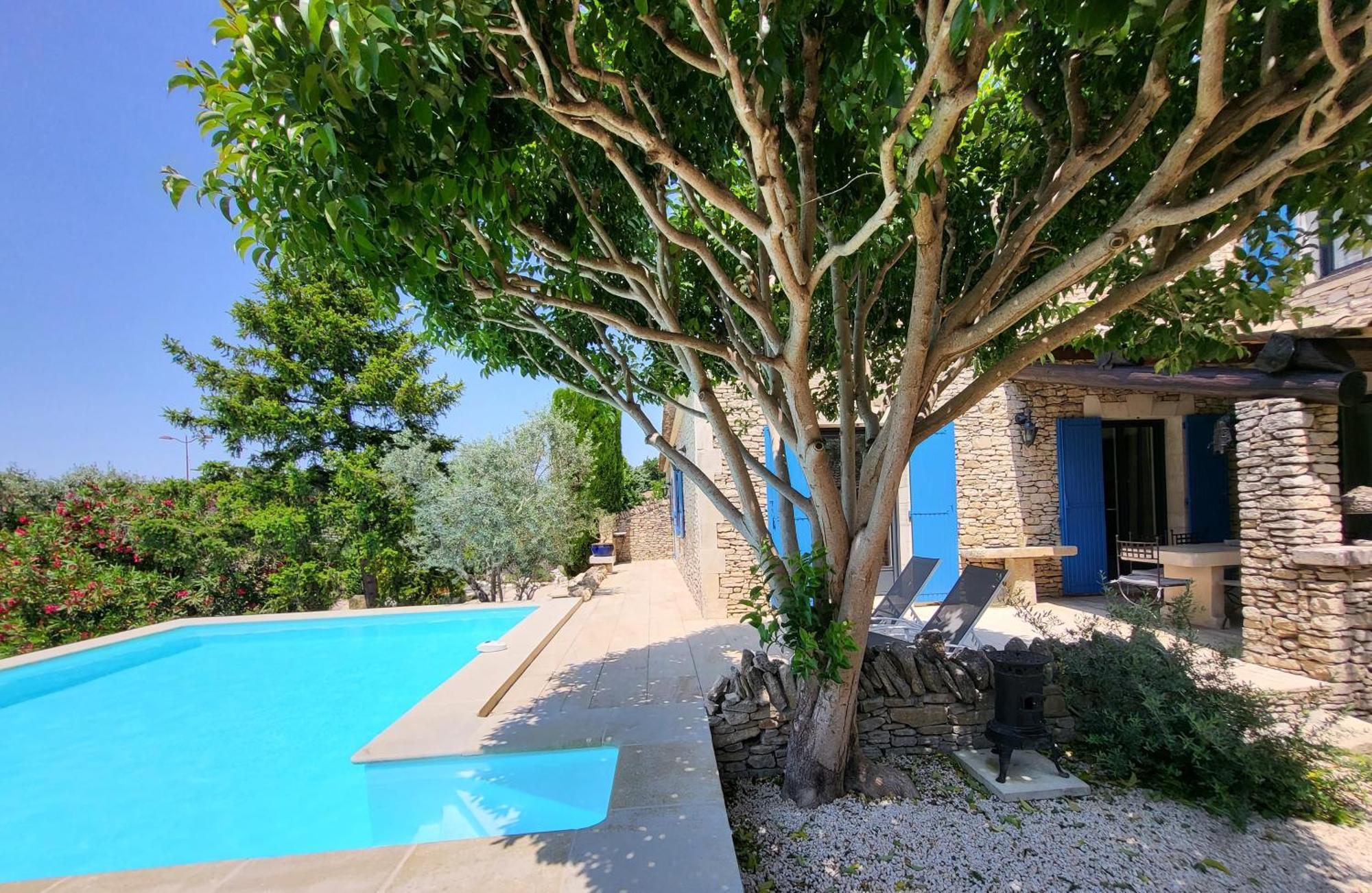 La Massette du Cheval Blanc Villa de caractère en pierre sèche LʼIsle-sur-la-Sorgue Esterno foto