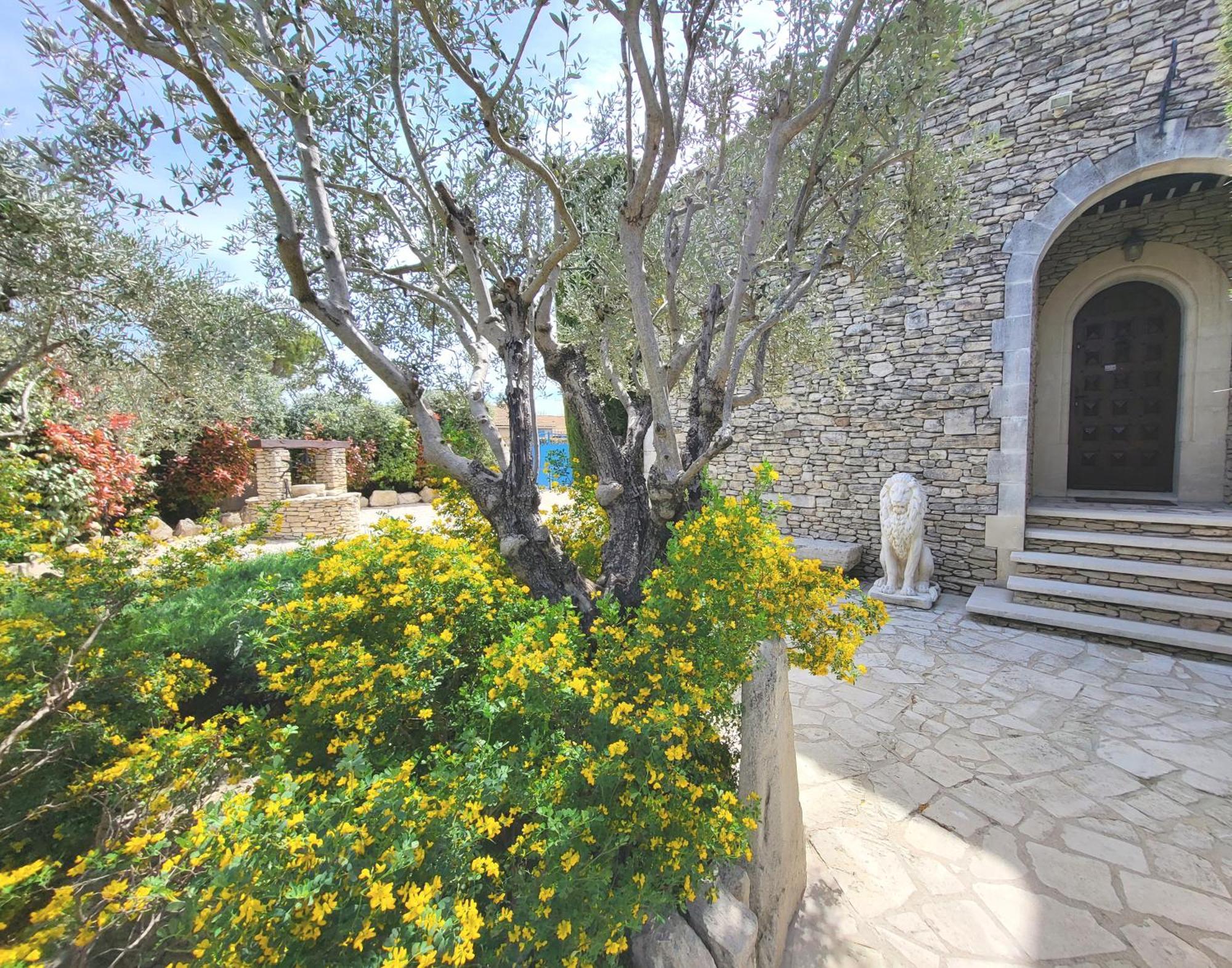 La Massette du Cheval Blanc Villa de caractère en pierre sèche LʼIsle-sur-la-Sorgue Esterno foto